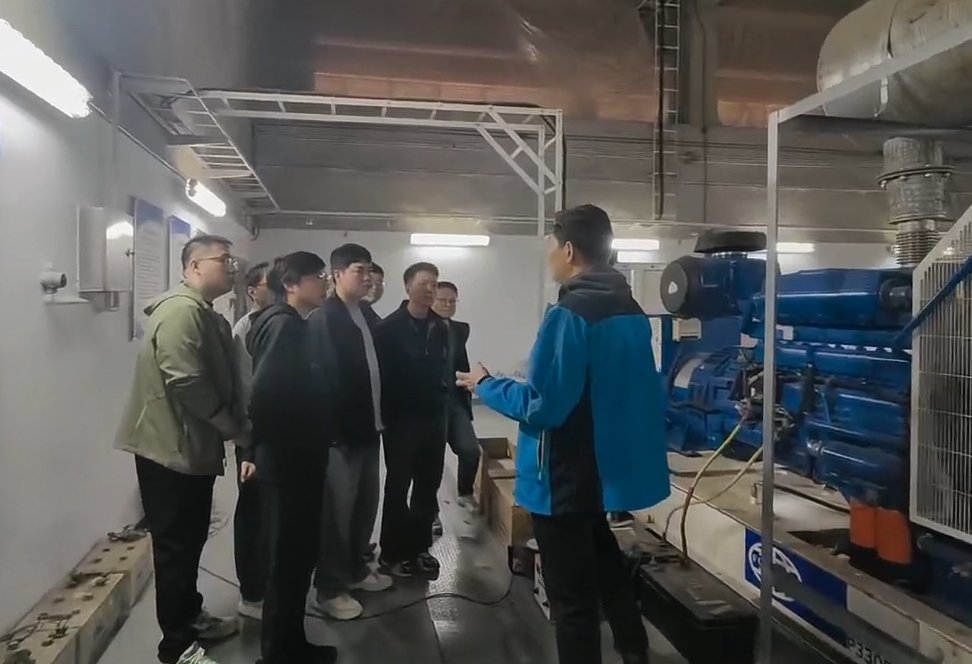华苑数据中心柴油发电机组现场教学